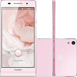 Smartphone Huawei Ascend P6 Desbloqueado Rosa Android 4.2 3G/Wi-Fi Câmera 8 MP 8GB é bom? Vale a pena?