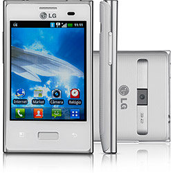 Smartphone LG E400f Optimus L3 Desbloqueado Tim Branco - GSM Android 2.3, Processador 600 Mhz 3G Wi-Fi Câmera 3.2MP Filmadora Bluetooth 2.1 MP3 Player Rádio FM Memória Interna de 2 GB é bom? Vale a pena?