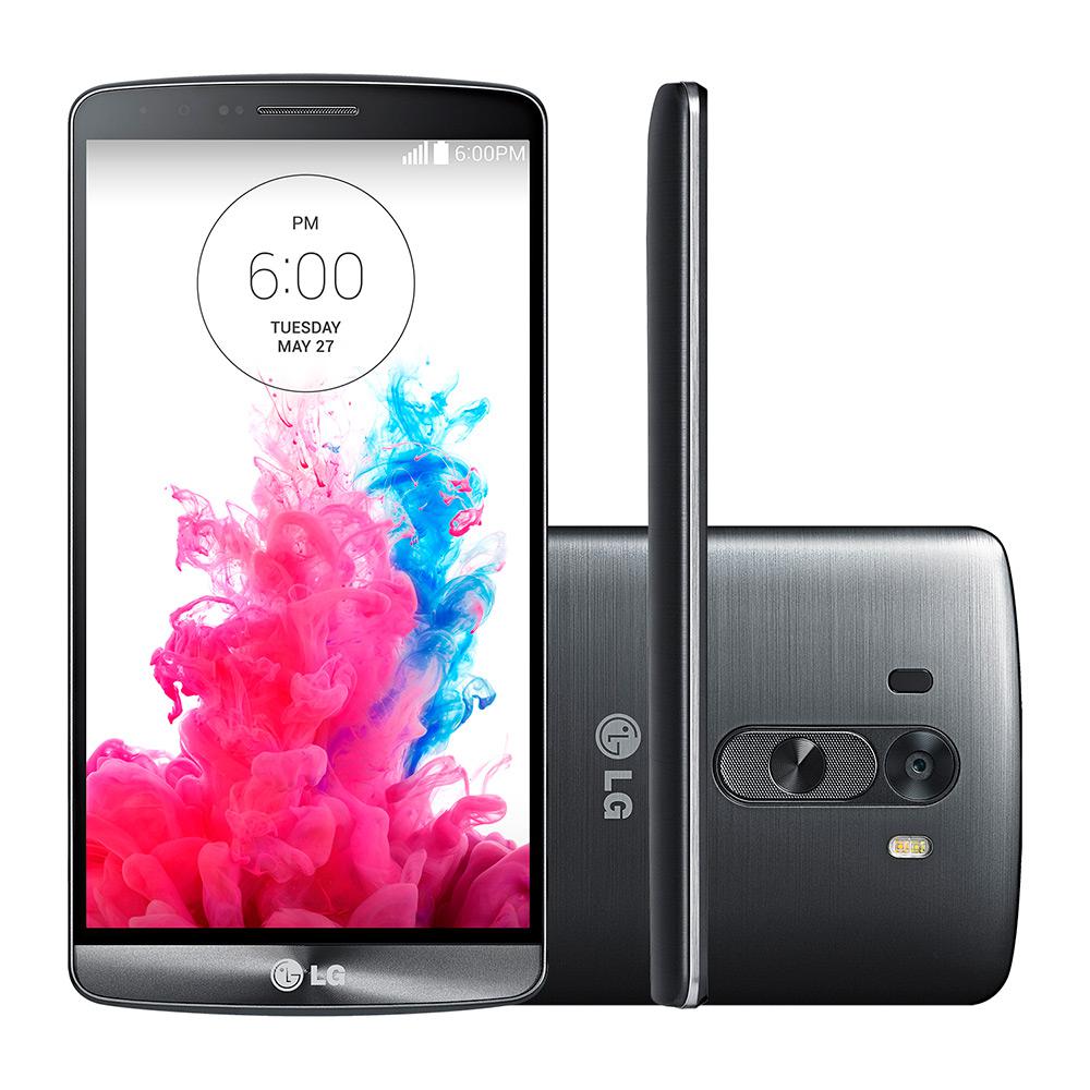 Smartphone LG G3 Desbloqueado Android 4.4 Tela 5.5" 16GB 4G Wi-Fi Câmera 13MP - Titânio é bom? Vale a pena?