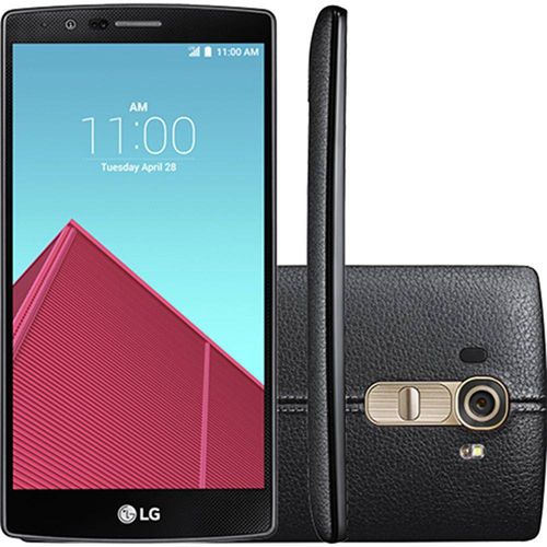 Smartphone LG G4 H815P 32GB Tela 5.5" IPS 16MP/8MP OS 5.1 - Couro Preto é bom? Vale a pena?