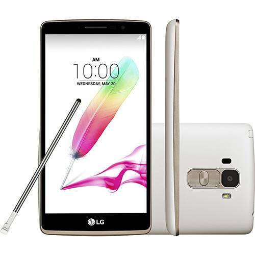 Smartphone LG G4 Stylus Dual Chip Desbloqueado Android 5.0 5.7" 16GB 3G 13MP HDTV - Branco é bom? Vale a pena?
