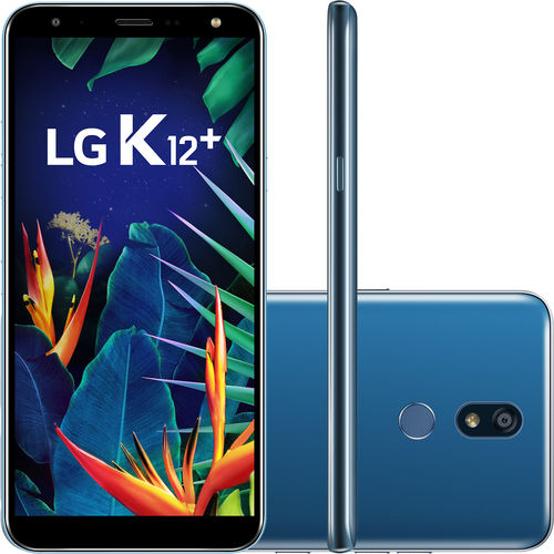 Smartphone LG K12 Plus 32GB Dual Chip Android 8.1 Oreo Tela 5,7" Octa Core 2.0GHz 4G Câmera 16MP Inteligência Artificial - Azul é bom? Vale a pena?