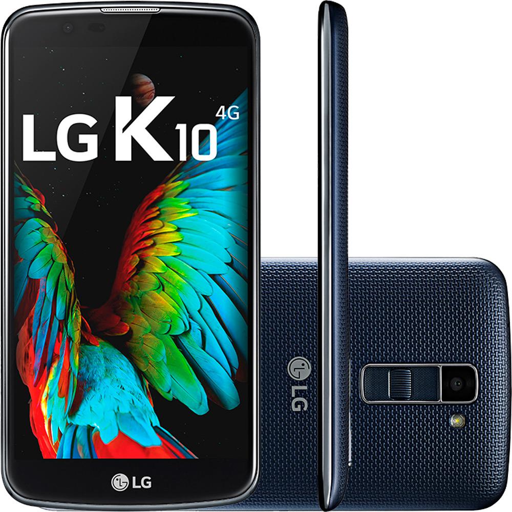 Smartphone LG K10 Dual Chip Desbloqueado Oi Android 6 Tela 5.3" 16GB 4G Câmera 13MP - Índigo é bom? Vale a pena?