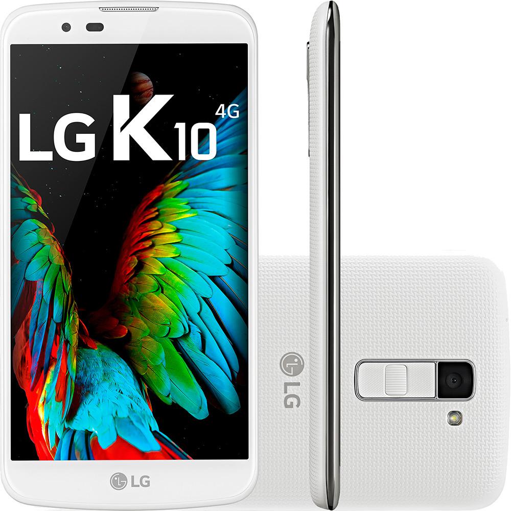 Smartphone LG K10 Dual Chip Desbloqueado Vivo Android 6.0 Tela 5.3" 16GB 4G Câmera 13MP - Branco é bom? Vale a pena?