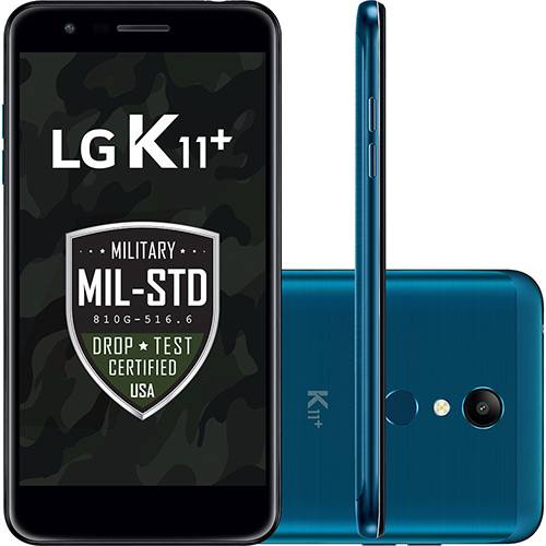 Smartphone LG K11+ 32GB Dual Chip Android 7.0 Tela 5.3" Octa Core 1.5 Ghz 4G Câmera 13MP - Azul é bom? Vale a pena?
