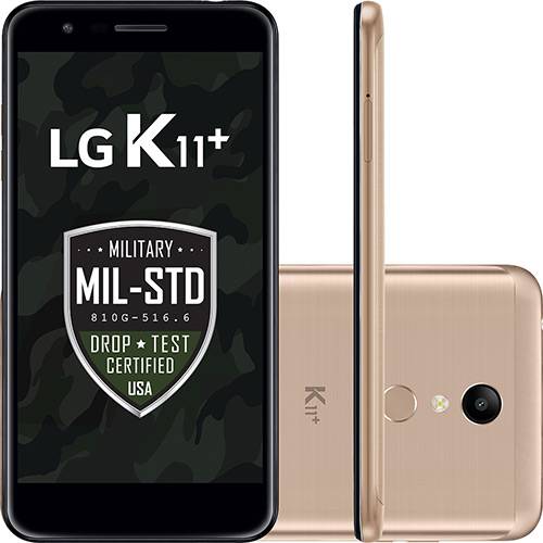 Smartphone LG K11+ 32GB Dual Chip Android 7.0 Tela 5.3" Octa Core 1.5 Ghz 4G Câmera 13MP - Dourado é bom? Vale a pena?