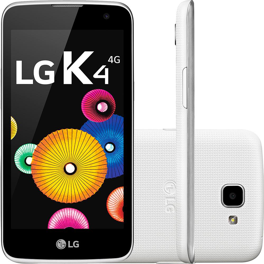 Smartphone LG K4 Dual Chip Desbloqueado Android 5.1 Tela 4.5" 8GB 4G Câmera 5MP - Branco é bom? Vale a pena?