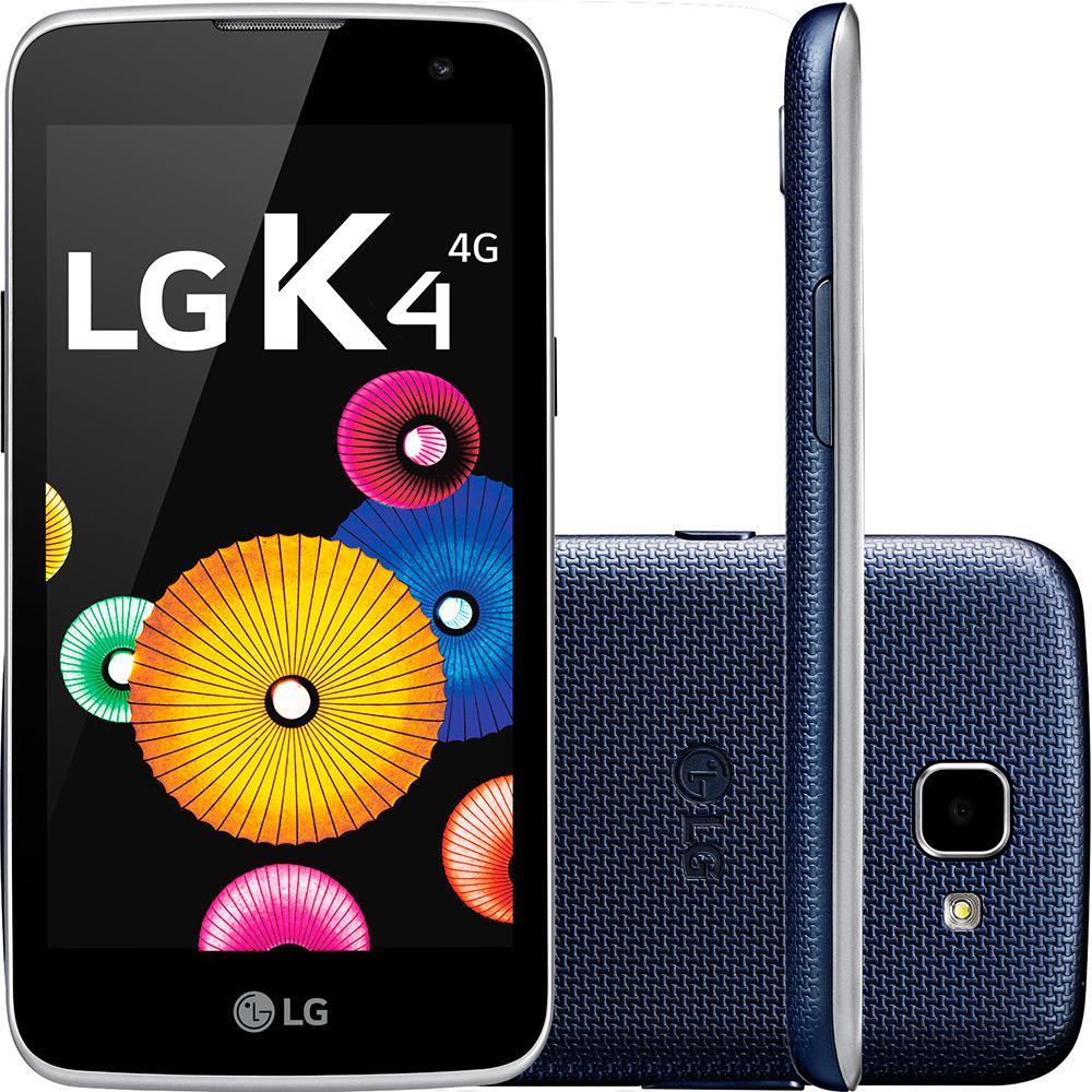 Smartphone LG K4 Dual Chip Micro Chip Android 5.1 Tela 4.5" 8GB 4G 5MP Oi - Índigo é bom? Vale a pena?