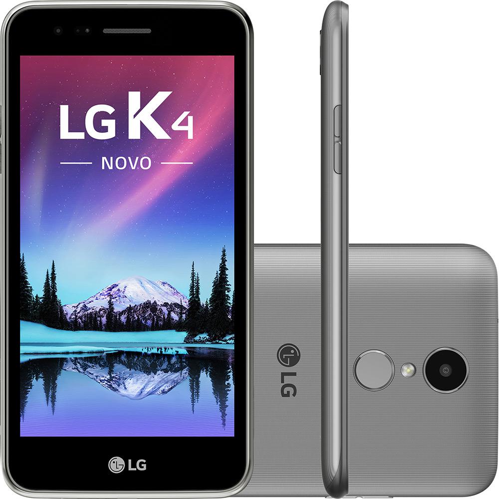 Smartphone LG K4 NOVO Dual Chip Android 6.0 Marshmallow Tela 5" Quadcore 8GB 4G Câmera 8MP - Titânio é bom? Vale a pena?
