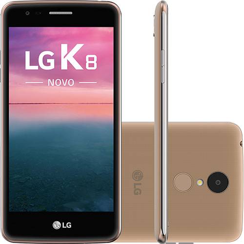Smartphone LG K8 Dual Chip Android Tela 5" Quadcore 16GB 4G Wi-Fi Câmera 13MP - Dourado é bom? Vale a pena?