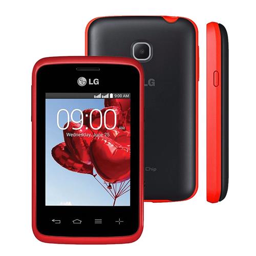 Smartphone LG L30 Sporty D125 Preto/Vermelho com Dual Chip, Tela 3.2”, Android 4.4, Câmera 2MP, 3G, Wi-Fi, Bluetooth e Processador Dual Core 1.0 Ghz é bom? Vale a pena?