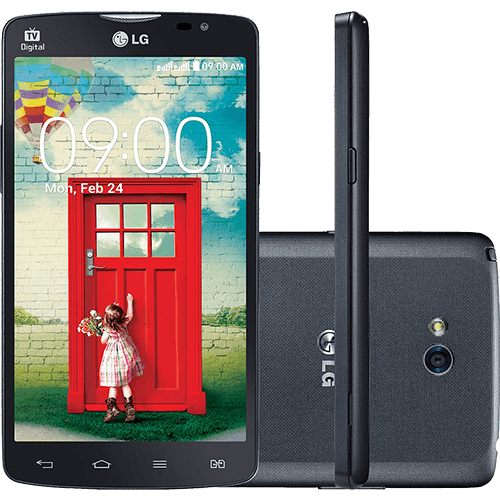 Smartphone LG L80 Dual Chip Desbloqueado Tim Android 4.4 Tela 5" 8GB 3G Wi-Fi Câmera 8MP TV Digital Preto é bom? Vale a pena?