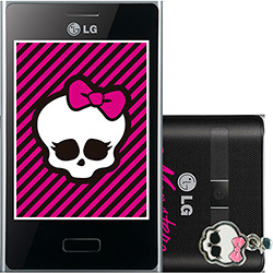 Smartphone LG Monster High E400f Optimus L3 Preto Android 2.3 Wi-Fi Câmera 3.2MP Memória Interna de 2GB é bom? Vale a pena?