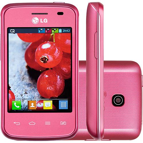 Smartphone LG OpTimus L1 II Tri E475 Tri Chip Desbloqueado Android 4.1 Tela 3" 4GB 3G Wi-Fi Câmera 2MP - Rosa é bom? Vale a pena?