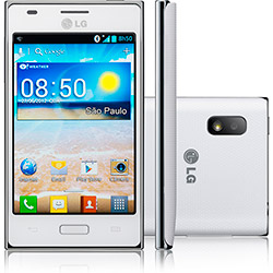 Smartphone LG Optimus L5 E612 Desbloqueado TIM Branco - Android 4.0 Processador 800Mhz Touchscreen 4" Câmera 5.0 MP 3G Wi-Fi Memória Interna de 4GB é bom? Vale a pena?