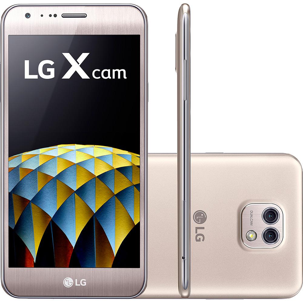 Smartphone LG X Cam Dual Chip Android 6.0 Marshmallow Tela 5.2" 16GB 4G Câmera 13MP - Dourado é bom? Vale a pena?
