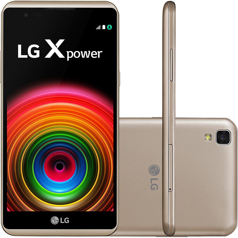 Smartphone LG X Power Dual Chip Android 6.0 Tela 5.3" 16GB 4G Câmera 13MP - Dourado é bom? Vale a pena?