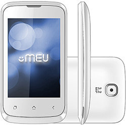 Smartphone MEU AN350 Desbloqueado Dual Chip Branco/Cinza - Android 4.1, Câmera de 3MP, Memória Interna de 2GB, Wi-fi, Bluetooth, MP3, Rádio FM é bom? Vale a pena?