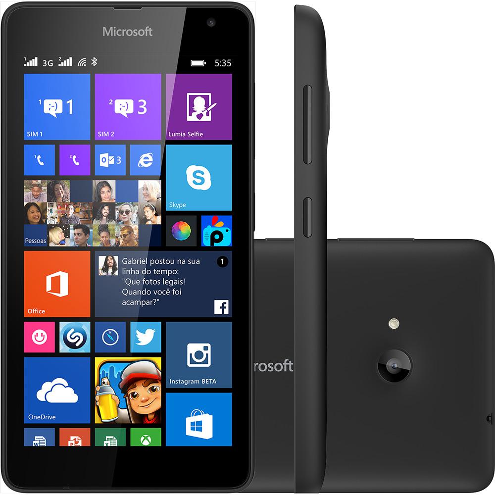 Smartphone Microsoft Lumia 535 Dual Chip Desbloqueado Windows Phone 8.1 Tela 5" 8GB 3G Wi-Fi Câmera 5MP Preto é bom? Vale a pena?
