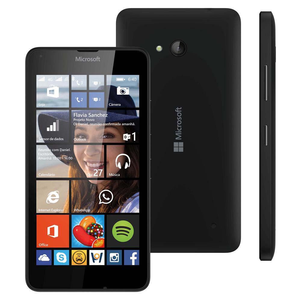 Smartphone Microsoft Lumia 640 5pol 4g Cam 8mp Quad Core De 1.2ghz - Preto é bom? Vale a pena?