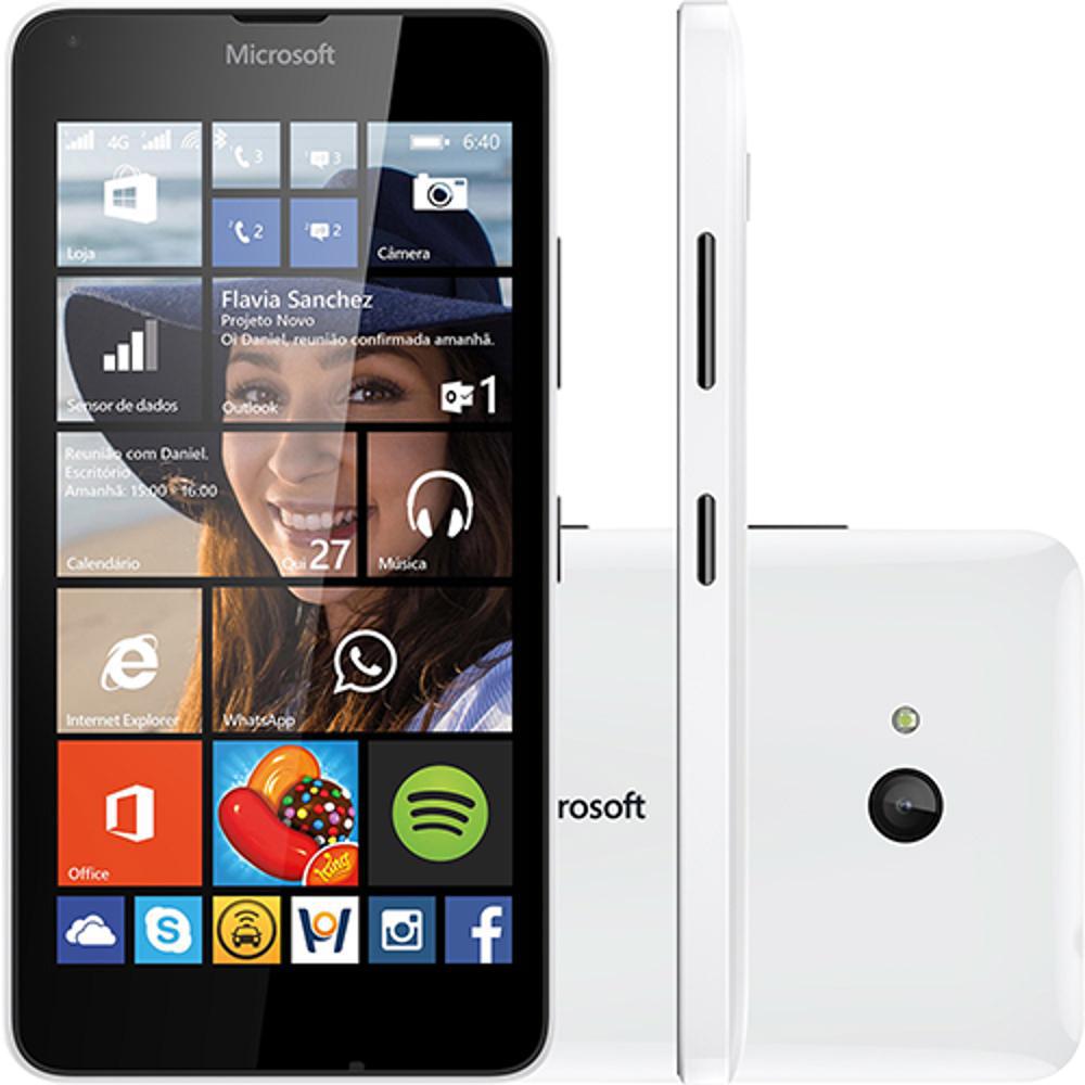 Smartphone Microsoft Lumia 640 Dual Dtv Branco é bom? Vale a pena?