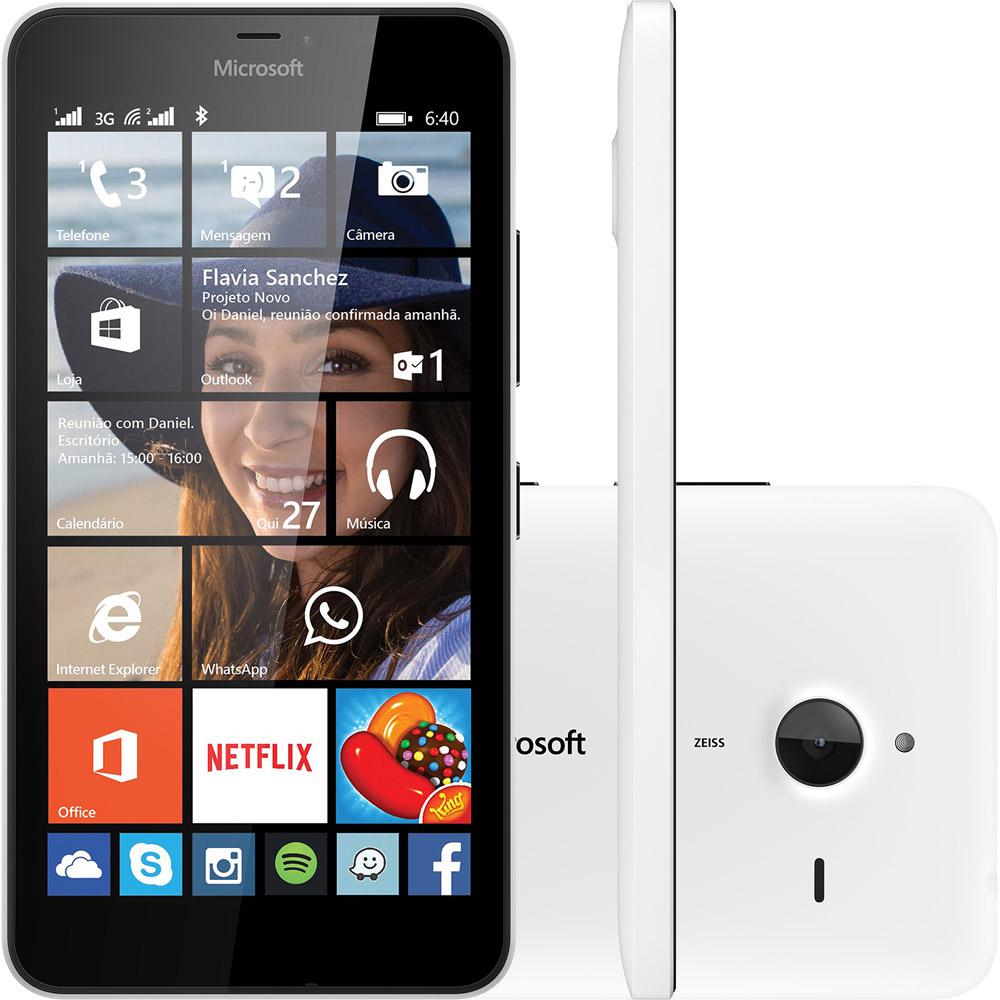 Smartphone Microsoft Lumia 640 XL Dual Chip Desbloqueado Windows Phone 8.1 Tela 5.7" 8GB 3G Câmera 13MP - Branco é bom? Vale a pena?