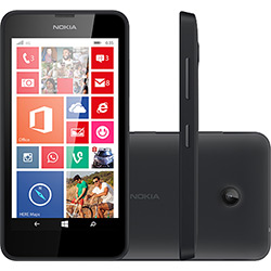 Smartphone Microsoft Nokia Lumia 635 Desbloqueado Claro Windows 8.1 Tela 4.5" 8GB 4G 5MP - Preto é bom? Vale a pena?