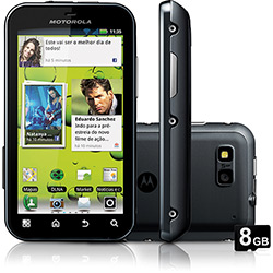 Smartphone Motorola DEFY Desbloqueado Oi - Android 2.3 Wi-Fi 3G Câmera 5MP 2GB Cartão de Memória 8GB é bom? Vale a pena?