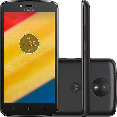Smartphone Motorola Moto C Plus Dual Chip Android 7.0 Tela 5" Quad-Core 16GB 4G Wi-Fi Câmera 8MP - Preto é bom? Vale a pena?