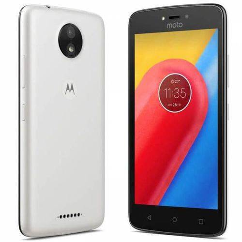 Smartphone Motorola Moto C Xt1750,tela 5.0, Dual Sim,8gb, 5mp/2mp - Branco é bom? Vale a pena?
