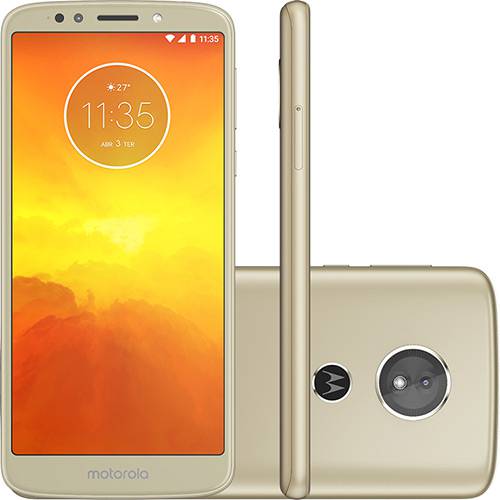 Smartphone Motorola Moto E5 32GB Nano Chip Android Tela 5.7" Qualcomm Snapdragon 425 4G Wi-Fi Câmera 13MP - Ouro é bom? Vale a pena?