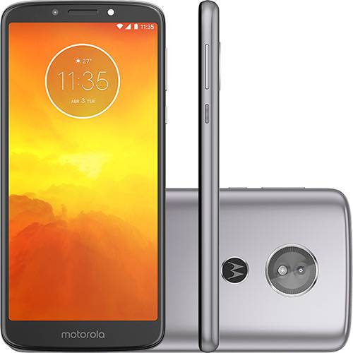 Smartphone Motorola Moto E5 32GB Nano Chip Android Tela 5.7" Qualcomm Snapdragon 425 4G Wi-Fi Câmera 13MP - Platino é bom? Vale a pena?