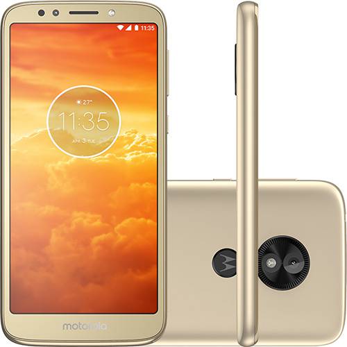 Smartphone Motorola Moto E5 Play 16GB Dual Chip Android - 8.1.0 - Versão Go Tela 5.3" Qualcomm Snapdragon 425 4G Câmera 8MP - Ouro é bom? Vale a pena?