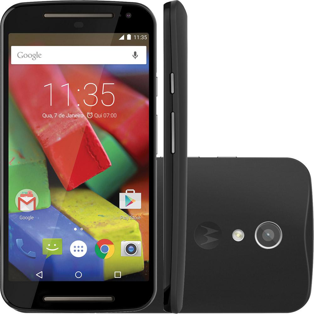 Smartphone Motorola Moto G (2ª Geração) Dual Chip Android 5.0 Tela 5" 16GB 4G Câmera 8MP - Preto é bom? Vale a pena?