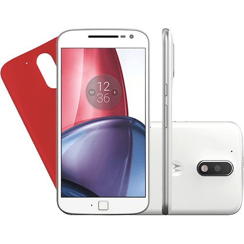 Smartphone Motorola Moto G4 Plus Dual Chip Android 6.0 Tela 5.5'' 32GB Câmera 16MP - Branco é bom? Vale a pena?