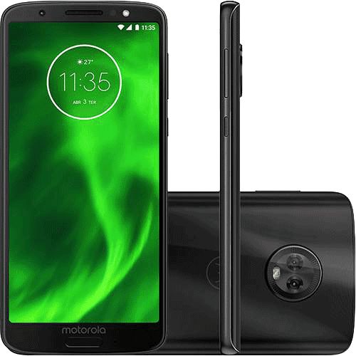 Smartphone Motorola Moto G6 XT1925-5 Dual Sim Tela 5,7" 64GB Interno 4GB Ram Câmera Traseira 12MP+5MP Frontal 8MP 4G Preto é bom? Vale a pena?