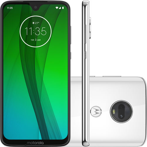 Smartphone Motorola Moto G7 64GB Dual Chip Android Pie - 9.0 Tela 6.24" 1.8 GHz Octa-Core 4G Câmera 12 + 5MP (Dual Traseira)- Branco Polar é bom? Vale a pena?