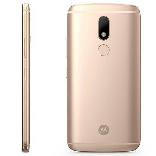 Smartphone Motorola Moto M 32GB/4GB Lte Dual Sim Tela 5.5" Camera 16MP+8MP - Dourado é bom? Vale a pena?