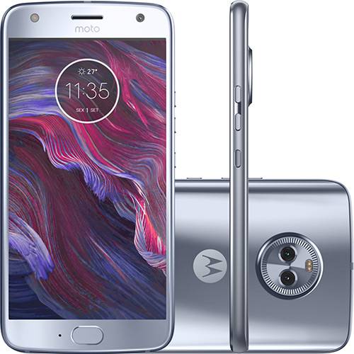 Smartphone Motorola Moto X4 Dual Cam Android 7.0 Tela 5.2" Octa-Core 32GB Wi-Fi 4G Câmera 12MP - Azul Topázio é bom? Vale a pena?