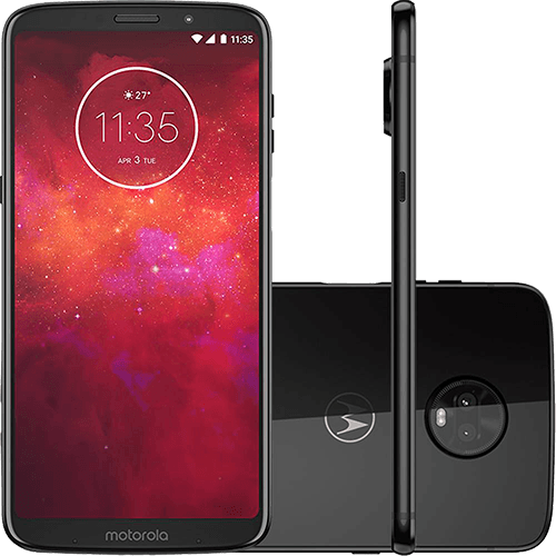 Smartphone Motorola Moto Z3 Play 128GB Dual Chip Android Oreo - 8.0 Tela 6" Octa-Core 1.8 GHz 4G Câmera 12 + 5MP (Dual Traseira) - Ônix é bom? Vale a pena?