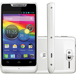 Smartphone Motorola RAZR D1 Branco Android 4.1 Desbloqueado Tim Câmera 5MP Touchscreen 3.5" Wi-Fi, GPS, Memória Interna 4GB é bom? Vale a pena?