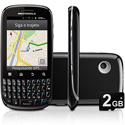 Smartphone Motorola XT316 Spice Key, Desbloqueado, Preto- Android, Tela 2.8", Câmera 3.2MP, 3G, Wi-Fi, GPS, Bluetooth e Cartão 2GB é bom? Vale a pena?
