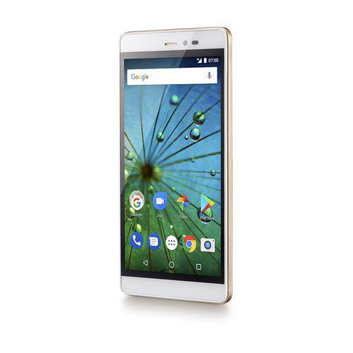 Smartphone MS60F Plus 4G Sensor de Impressao Digital 2GB RAM Android 7 Multilaser Dourado - P9058 é bom? Vale a pena?