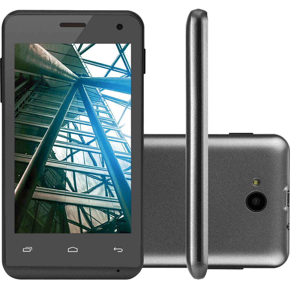 Smartphone Multilaser MS40 Dual Chip Android Tela 4" 4GB 3G Câmera 5MP - Preto é bom? Vale a pena?
