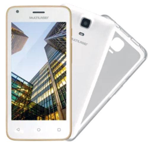 Smartphone Multilaser MS45S Dourado Tela 4.5 Câmera 3 MP + 5 MP 3G Quad Core 8GB Android 6 - P9042 é bom? Vale a pena?