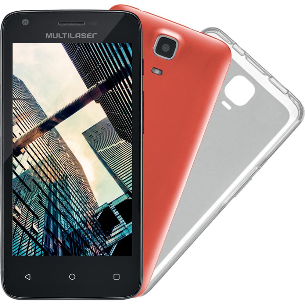 Smartphone Multilaser MS45S Dual Chip Android 5.1 Tela 4.5" 8GB Wi-Fi 3G Câmera 5MP - Preto é bom? Vale a pena?