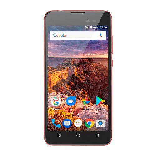 Smartphone Multilaser MS50L 3G QuadCore 1GB RAM Tela 5 Dual Chip Android 7 Vermelho - P9053 é bom? Vale a pena?