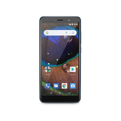 Smartphone Multilaser MS50X 4G QuadCore 1GB RAM Tela 5,5" Dual Chip Android 8.1 Azul/Preto P9075 é bom? Vale a pena?