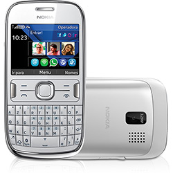 Smartphone Nokia Asha 302 Desbloqueado TIM Branco - GSM Sistema Operacional S40 Asha Processador 1GHz 3G Wi-Fi Câmera 3.2 MP é bom? Vale a pena?