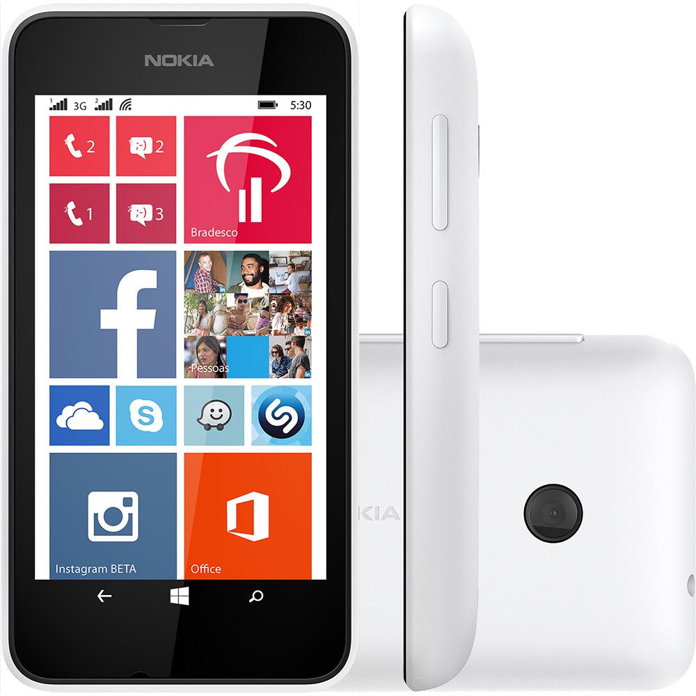Smartphone Nokia Lumia 530 Desbloqueado Windows Phone 8.1 Tela 4" 4GB 3G Wi-Fi Câmera 5MP GPS - Branco é bom? Vale a pena?